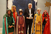 Ministerpräsident Horst Seehofer empfing Sternsinger aus fünf Gemeinden der Diozöse Passau am 30.12.2013 in der Staatskanzlei (gFoto: Martin Schmitz)